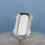 Поднос  металлический прямоугольный УЦЕНЕННЫЙ